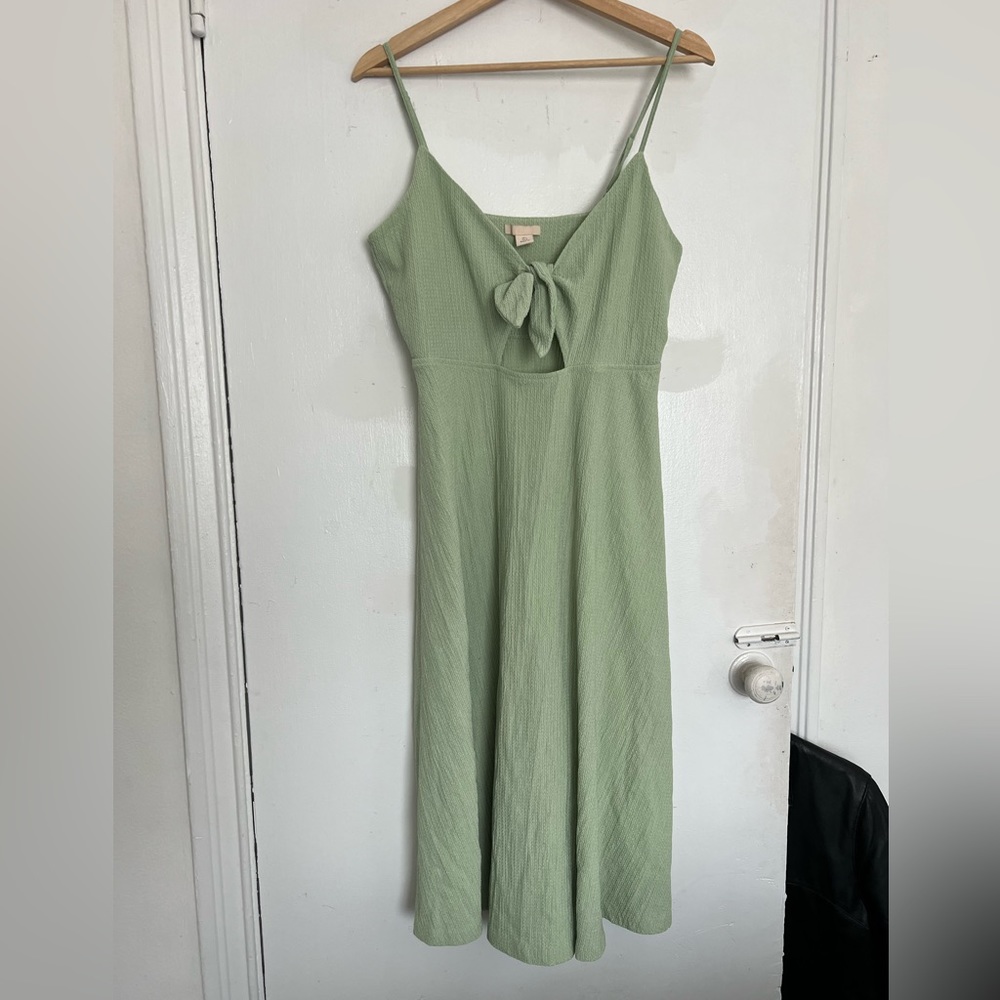 Mint green summer dress from H&M